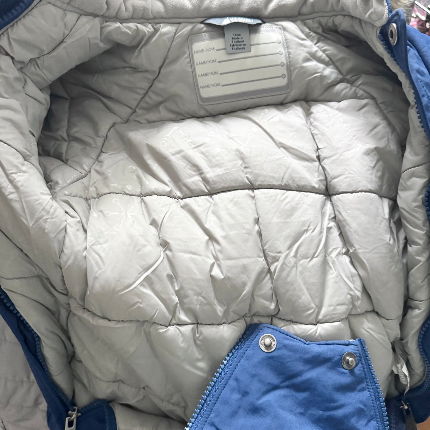 Mec / Navy bunting suit / 12M