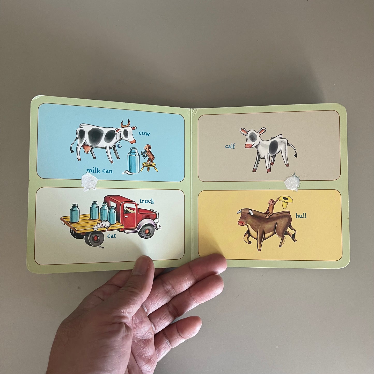 Curious Baby Curious George - My First Words At The Farm