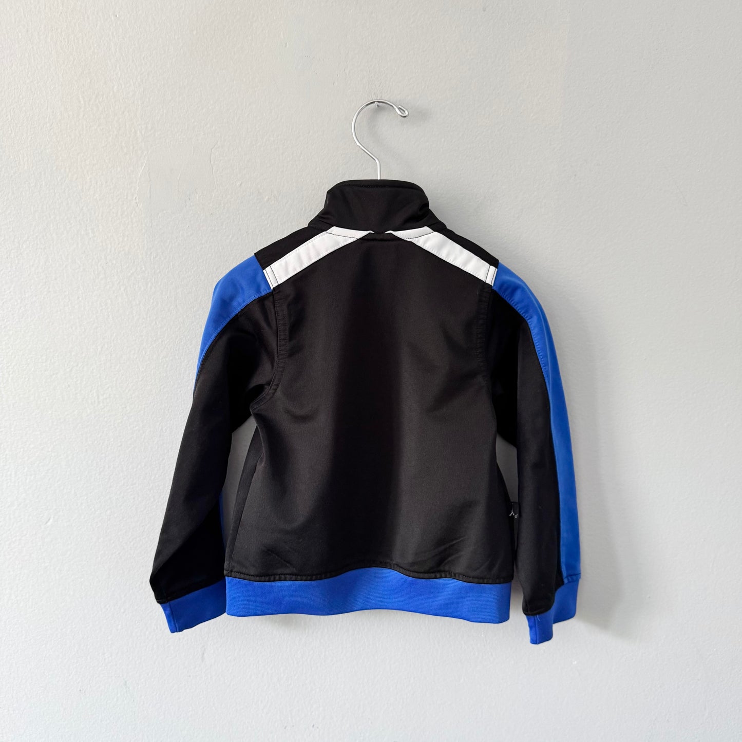 Nike x Jordan / Veste de survêtement noire et bleue / 3T