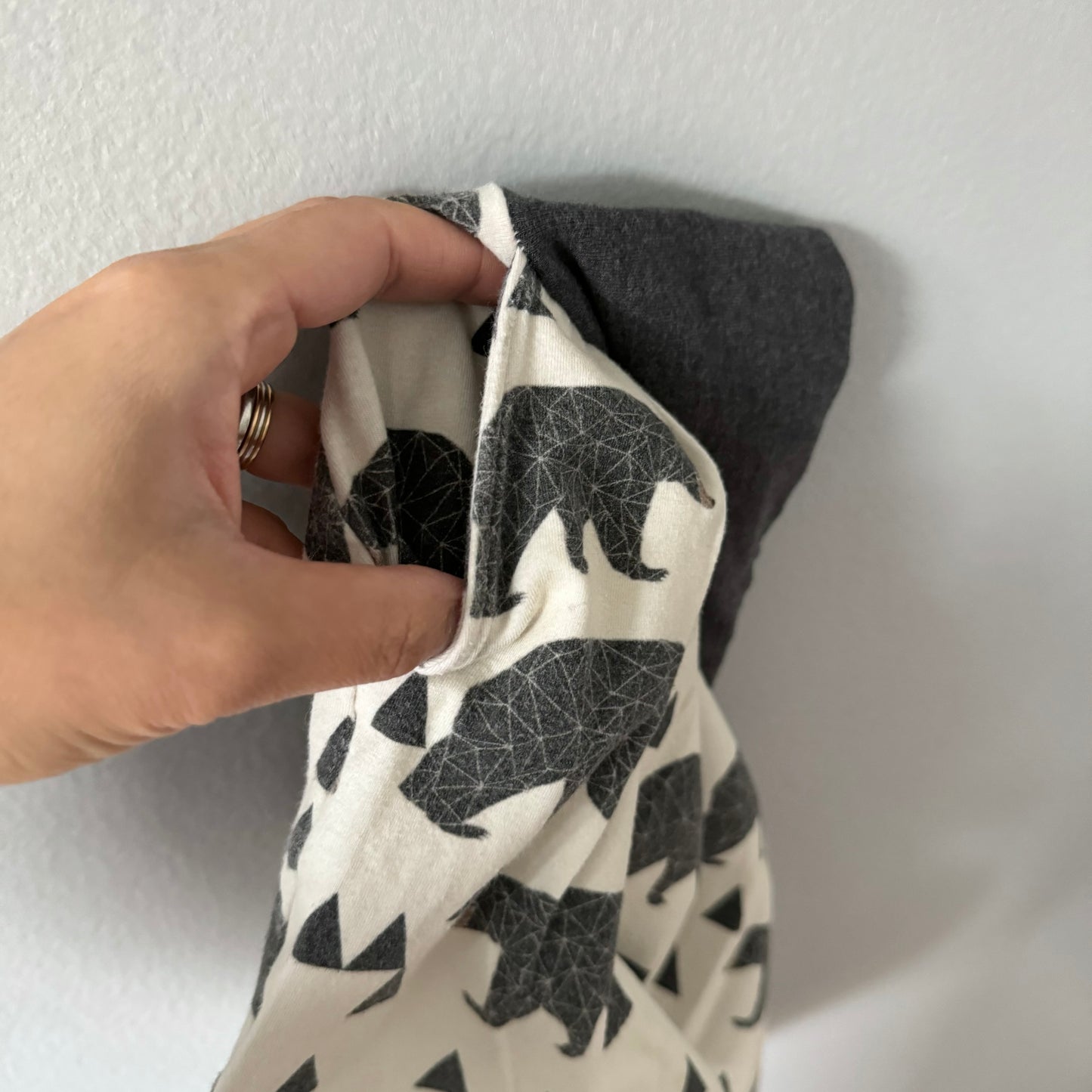 Handmade / Bear pattern shorts / 4-6Y