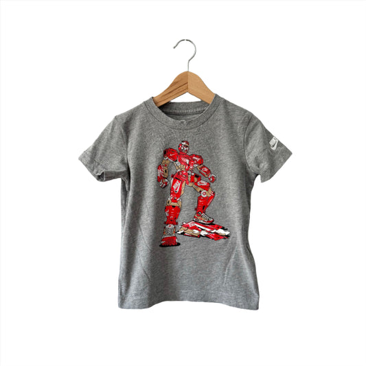 Nike / Light grey robot T-shirt / 4T