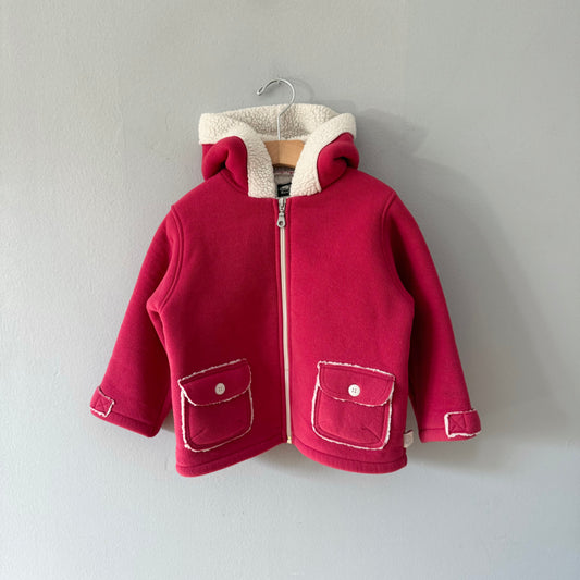 Roots / Red sherpa jakcket / 3T