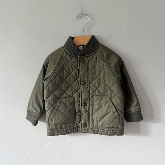 Crazy 8 / Khaki padded jacket / 18-24M