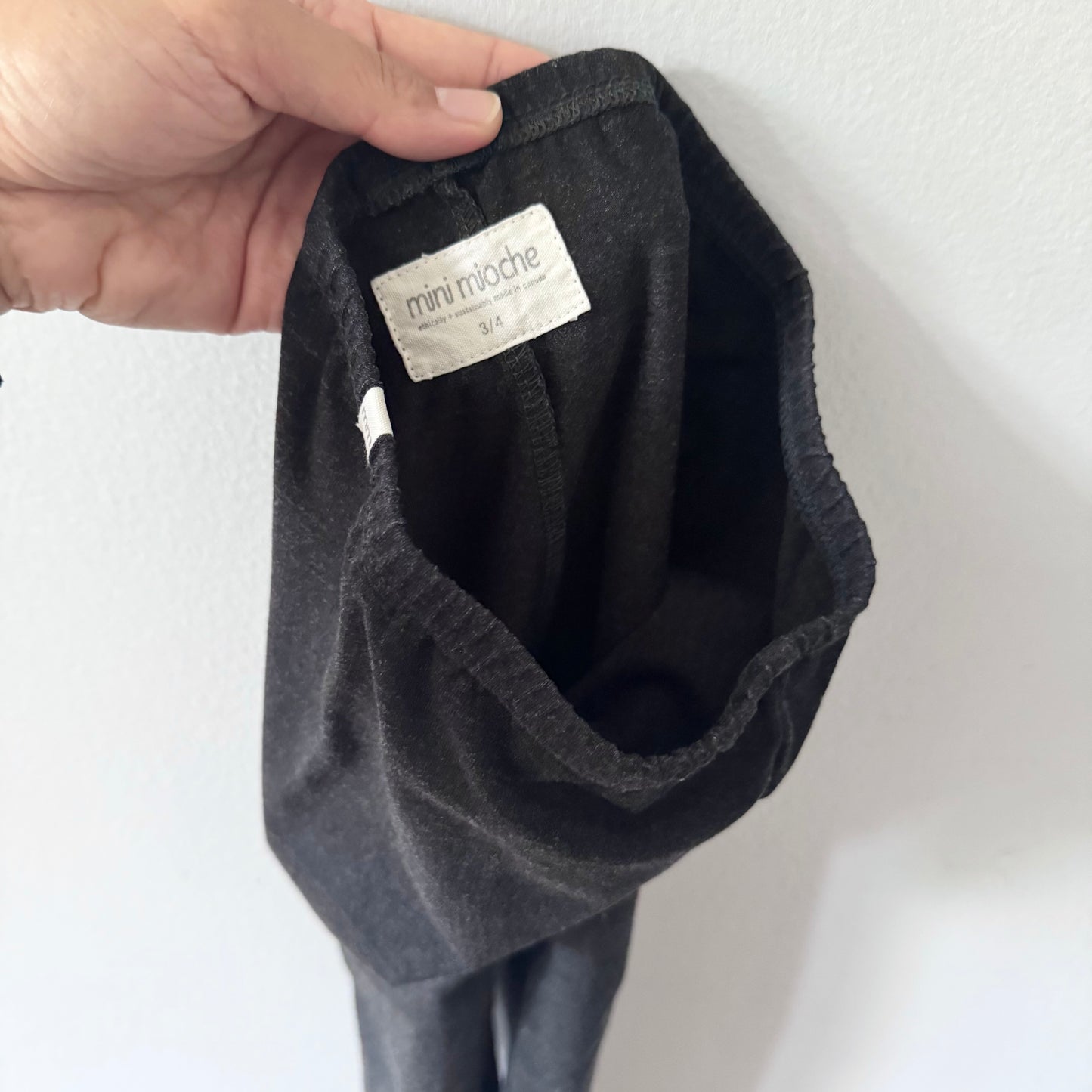 Mini mioche / Charcoal grey leggings / 3-4Y