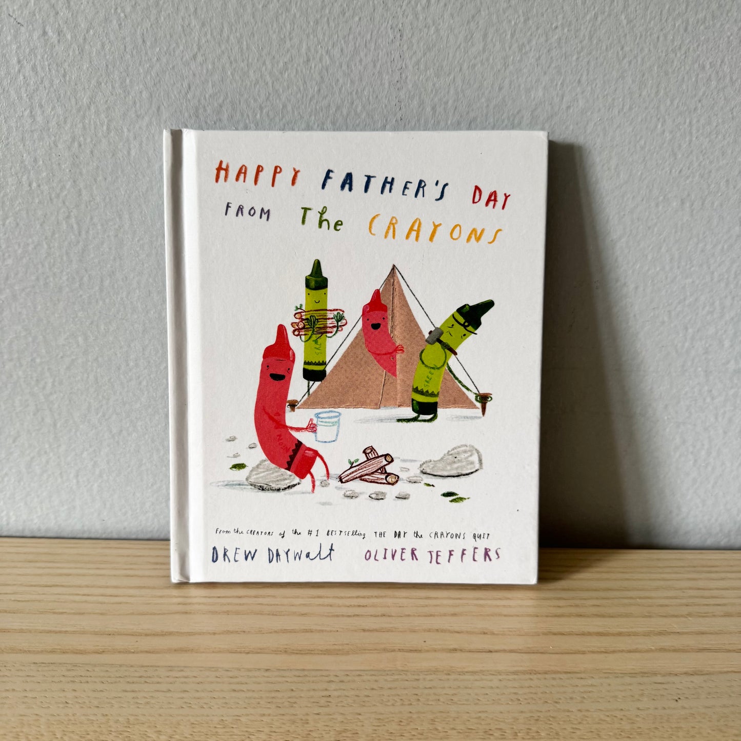 [Brand New] Happy Father's Day from The Crayons /Drew Daywalt & Oliver Jeffers