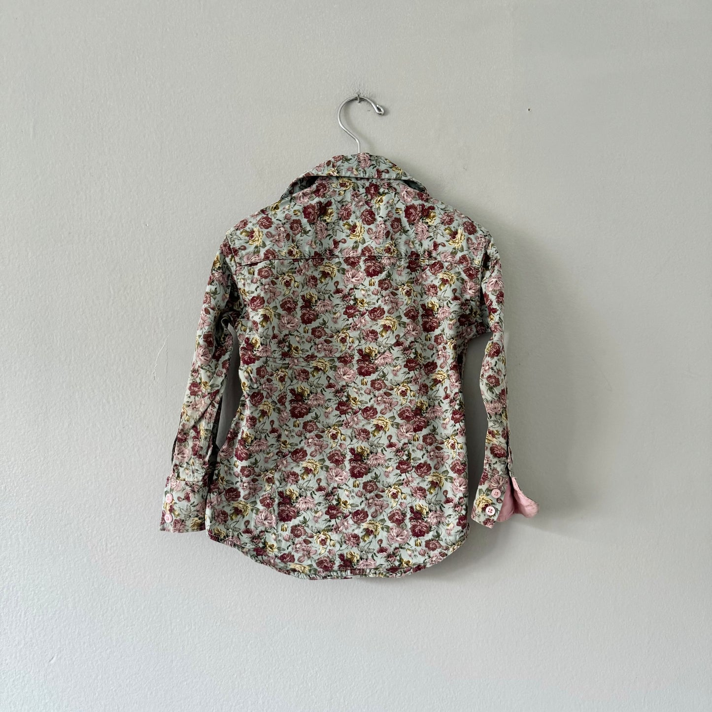 Elie / Floral long sleeve shirt / 4Y