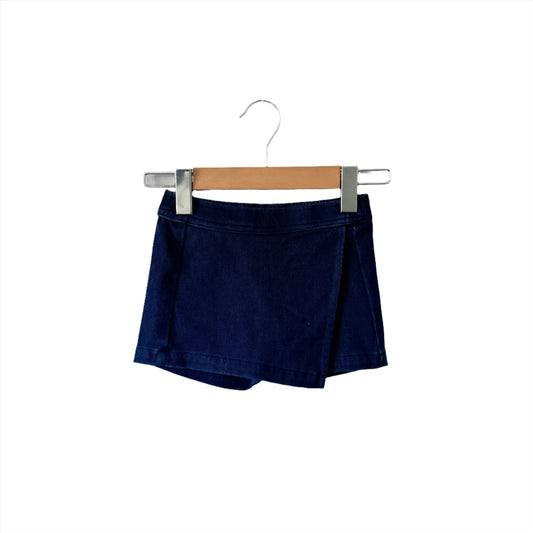 Miles the Label / Denim wrapped skort / 4Y