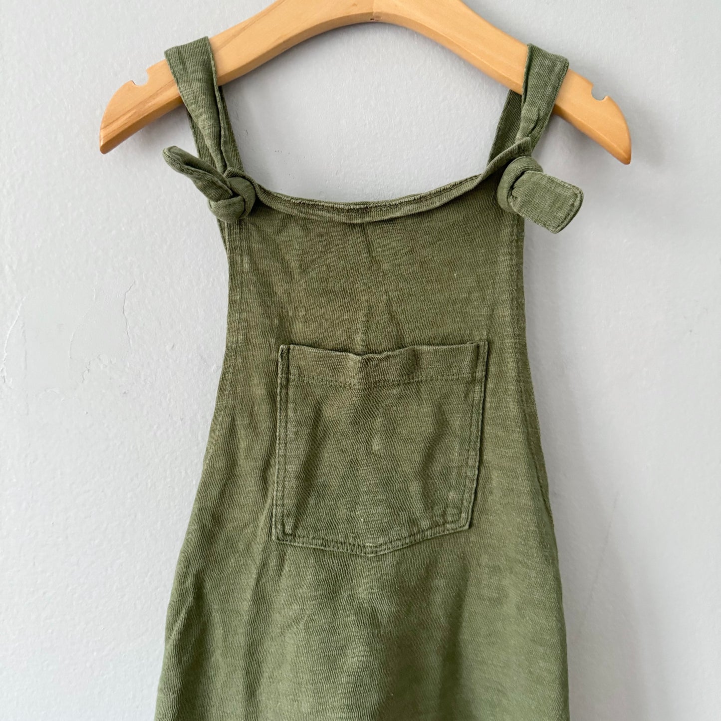 Mini mioche / Khaki overalls / 4Y