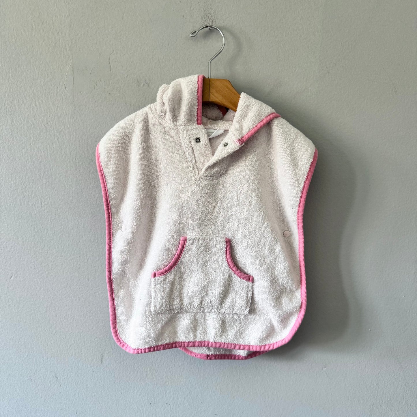 The Little White Company / Poncho de bain / 0-6M