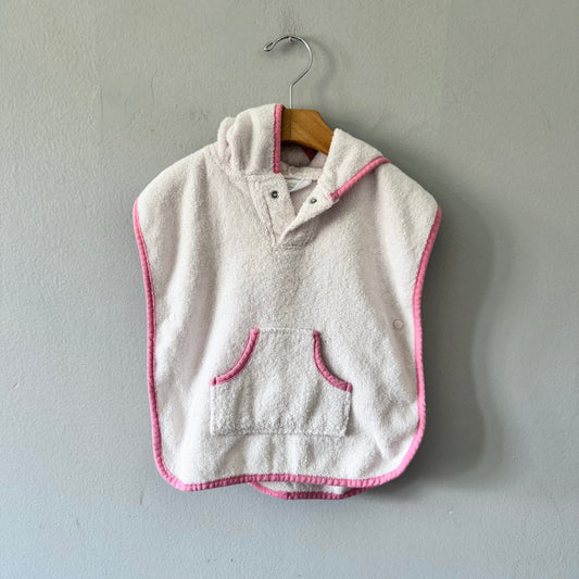 The Little White Company / Towel poncho / 0-6M