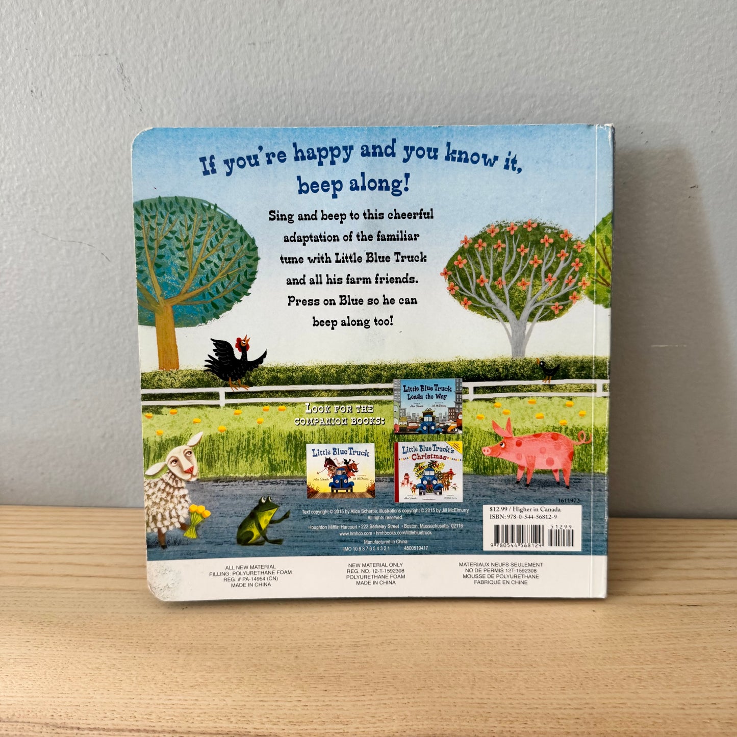 Little Blue Truck's Beep-Along Book