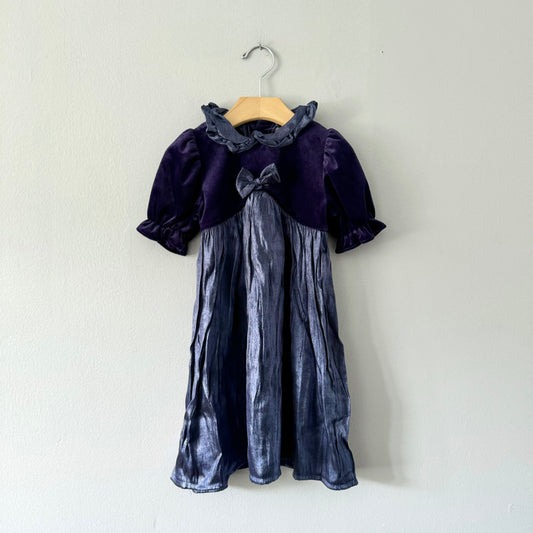 Vintage / Purple dress / 3-4Y