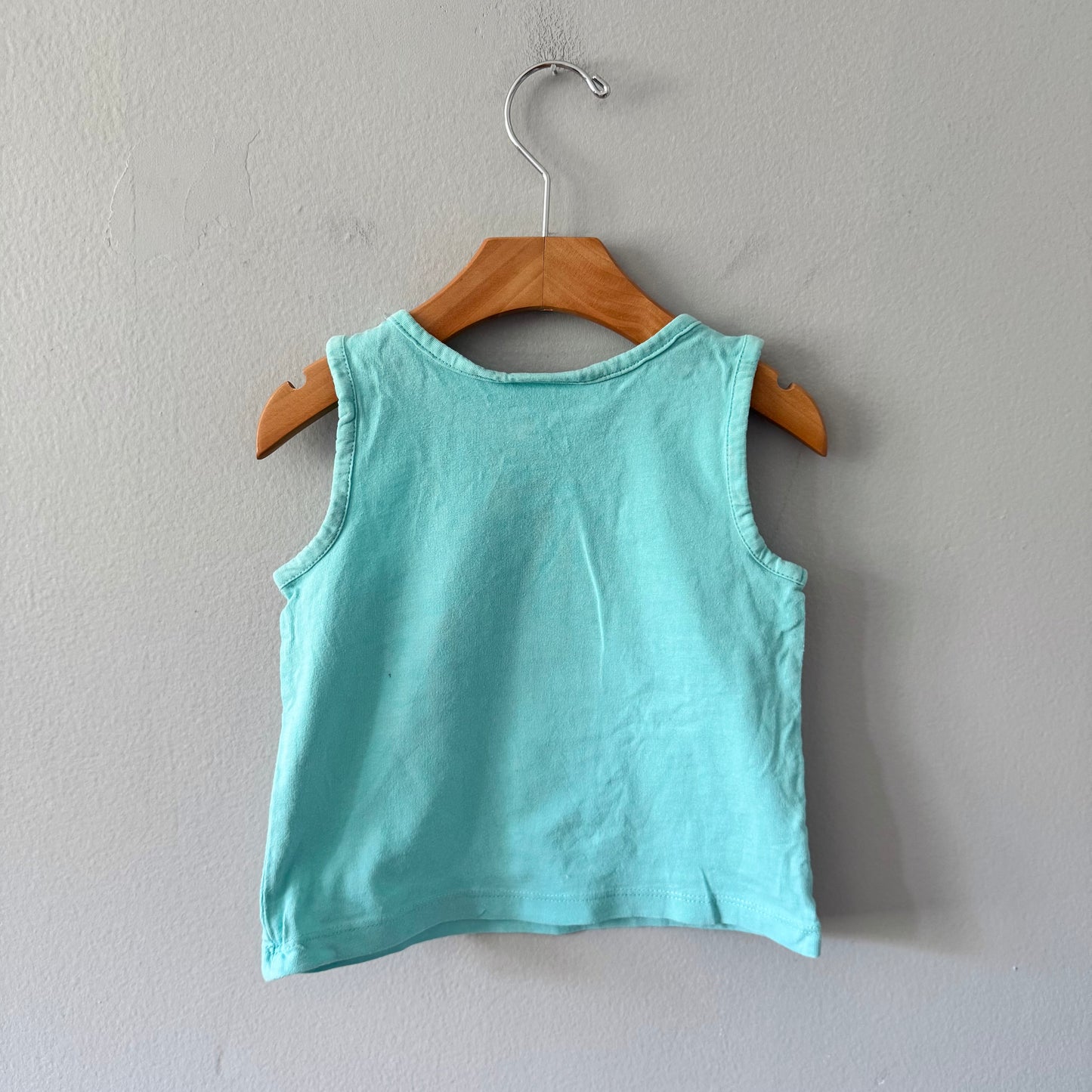 Frozen / Green tank top / 4Y