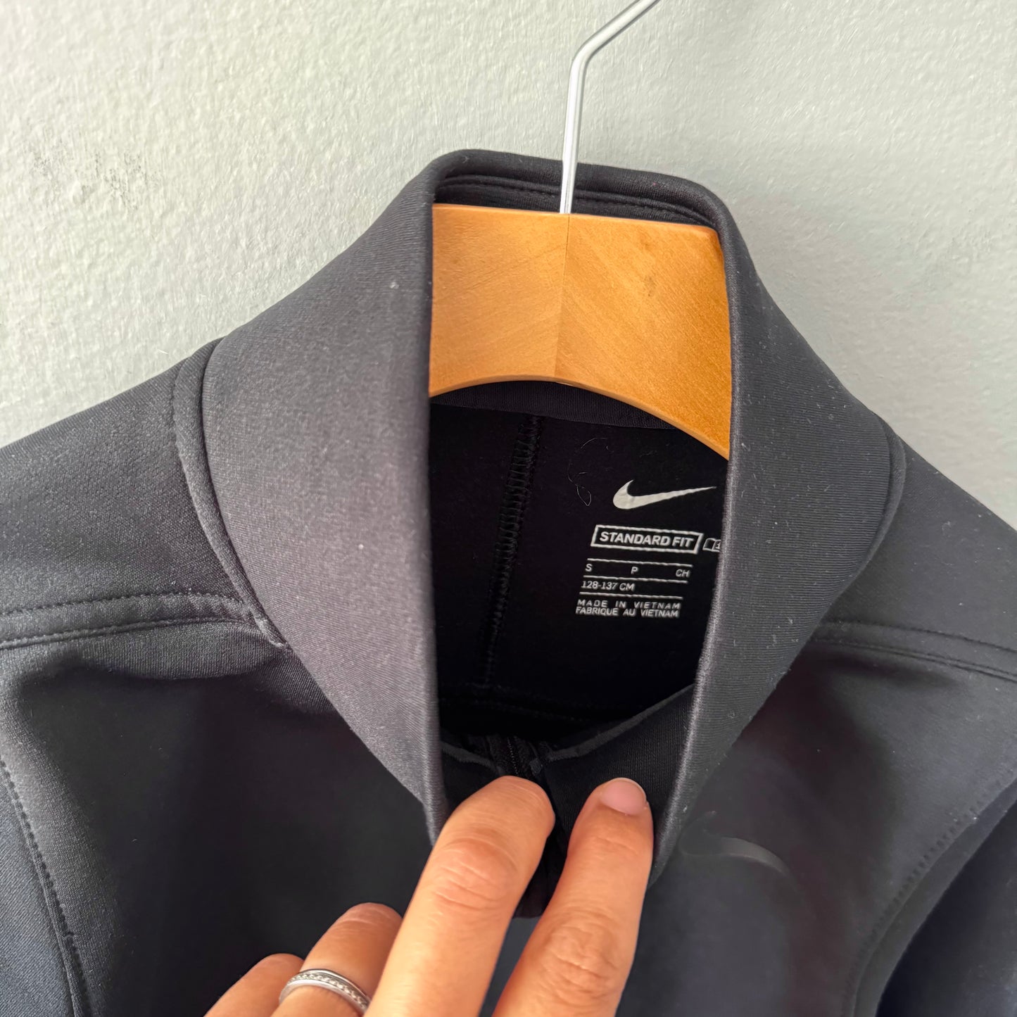 Nike / Active truck suit half zip up top / S(7-8Y)