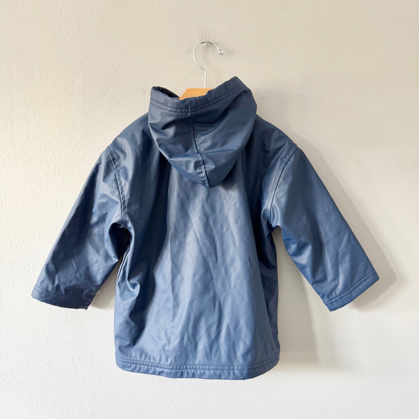 Hatley / Navy x yellow rain coat / 3Y