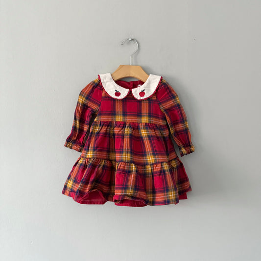 Tahari / Red x apple dress / 3-6M