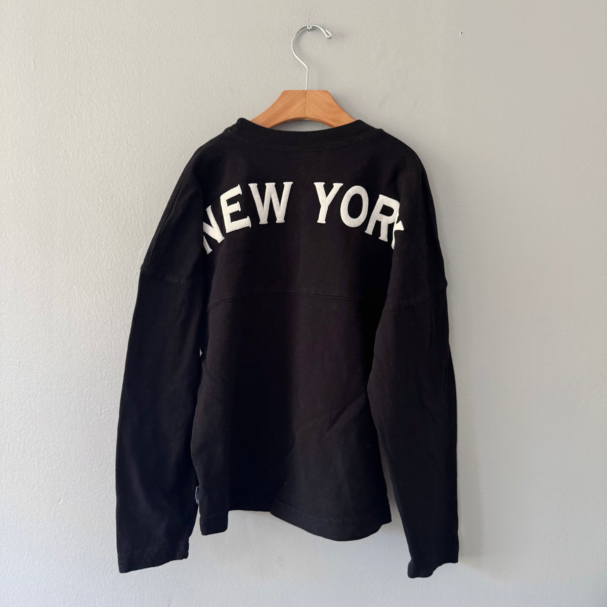 Disney / Black Mickey long sleeve / M(9Y)