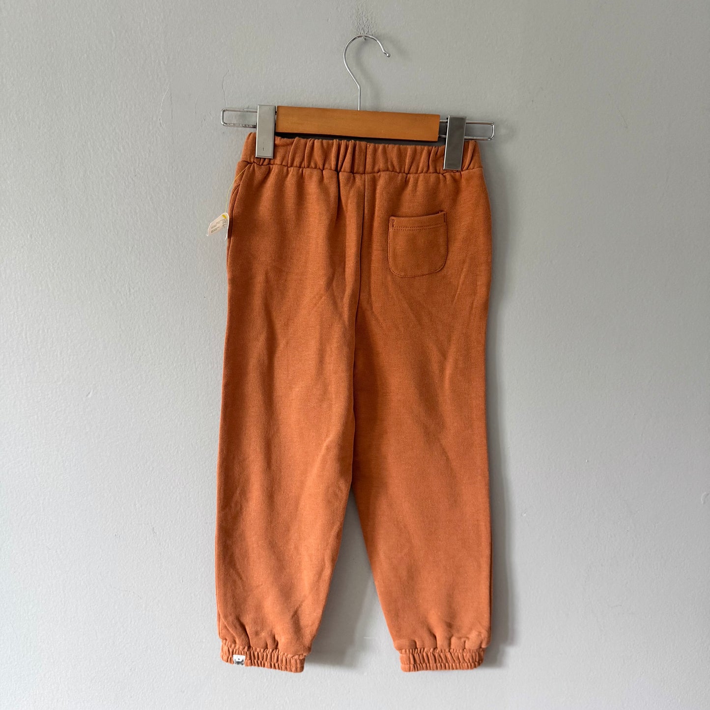 Rise Little Earthling / Brown sweatpants / 3-4Y - New with tag