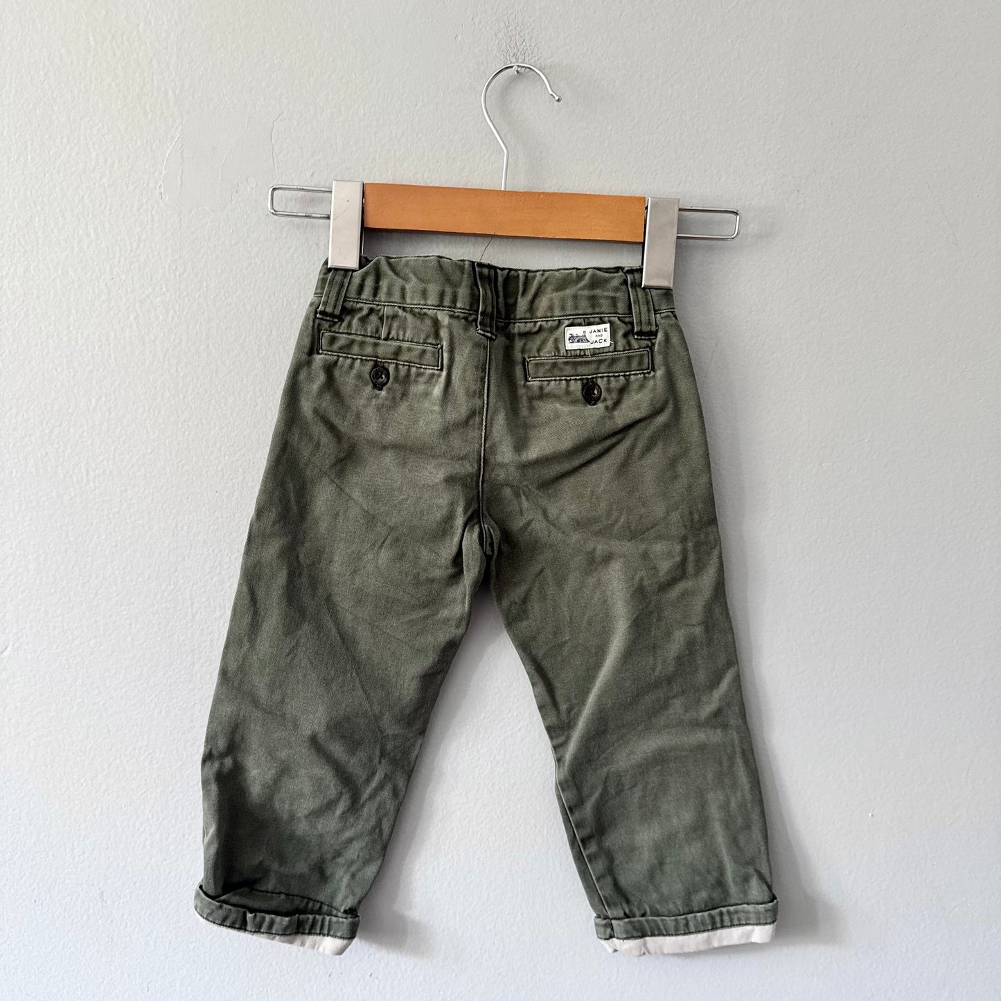 Janie & Jack / Dark green denim / 2T