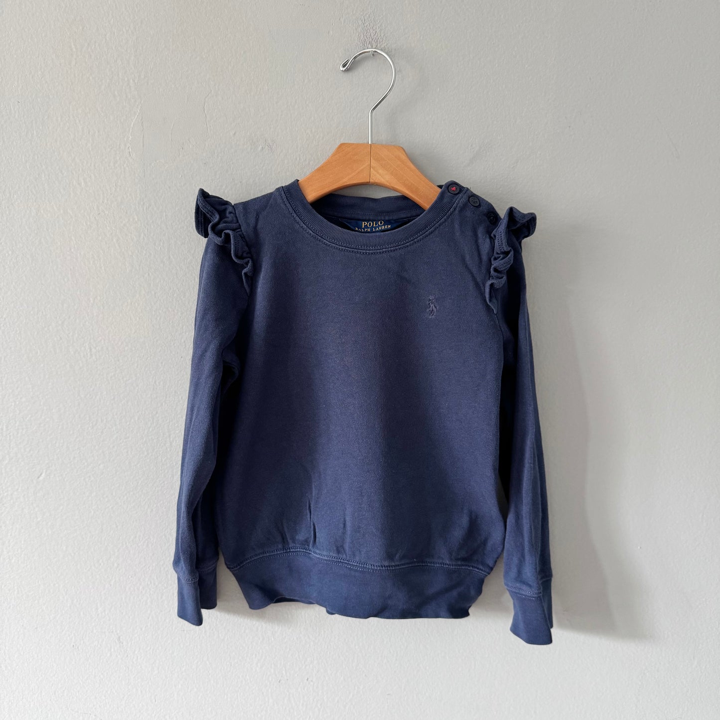 Polo Ralph Lauren / Navy long sleeve sweatshirt / 5Y
