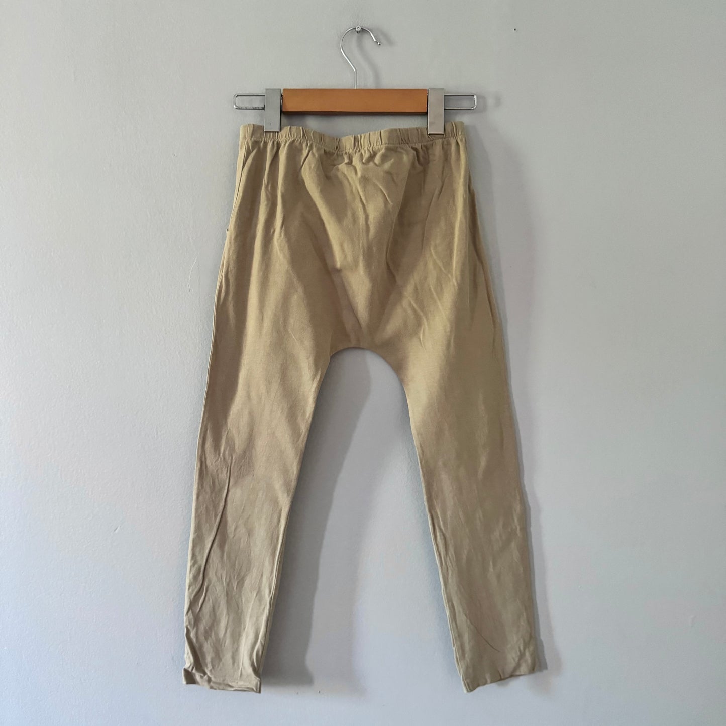 The Simple Folk / Beige harem pants / 7-8Y