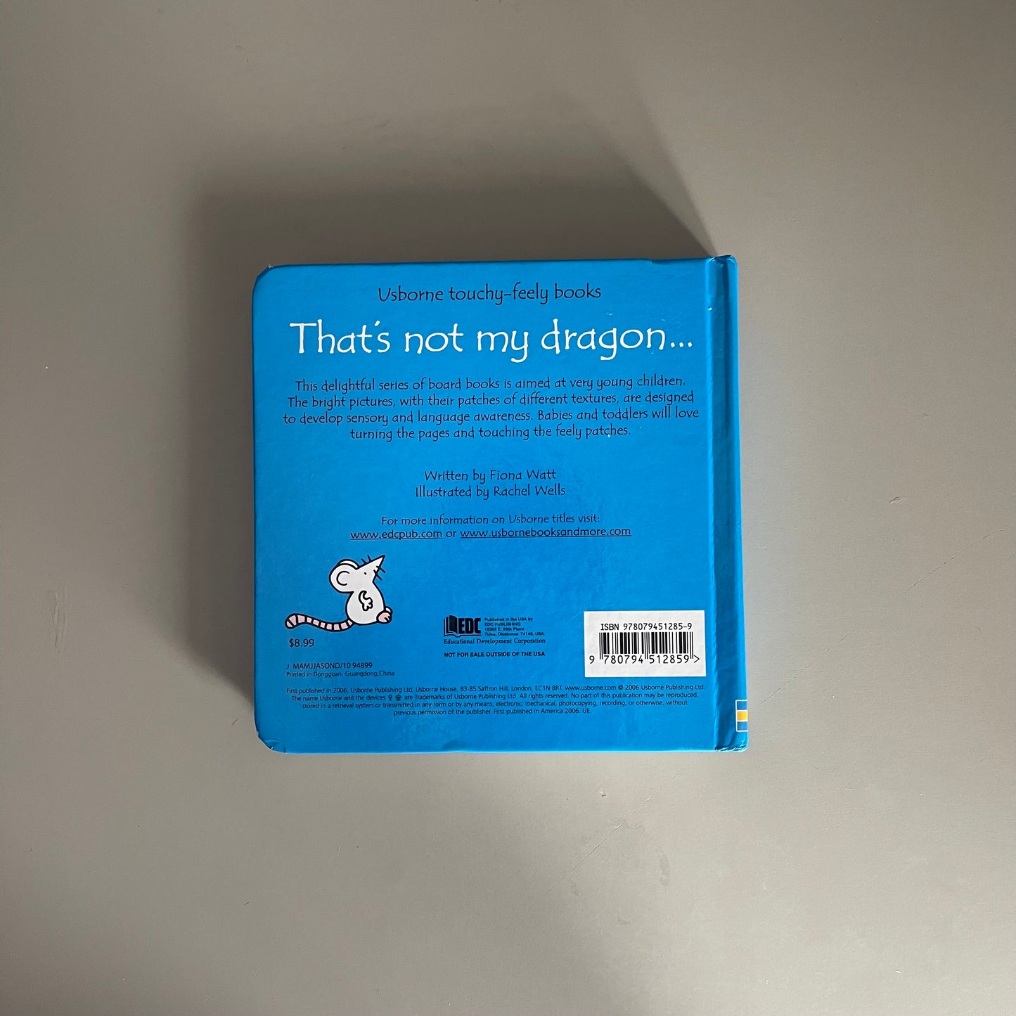 Usborne touchy-feely books - That's not my dragon