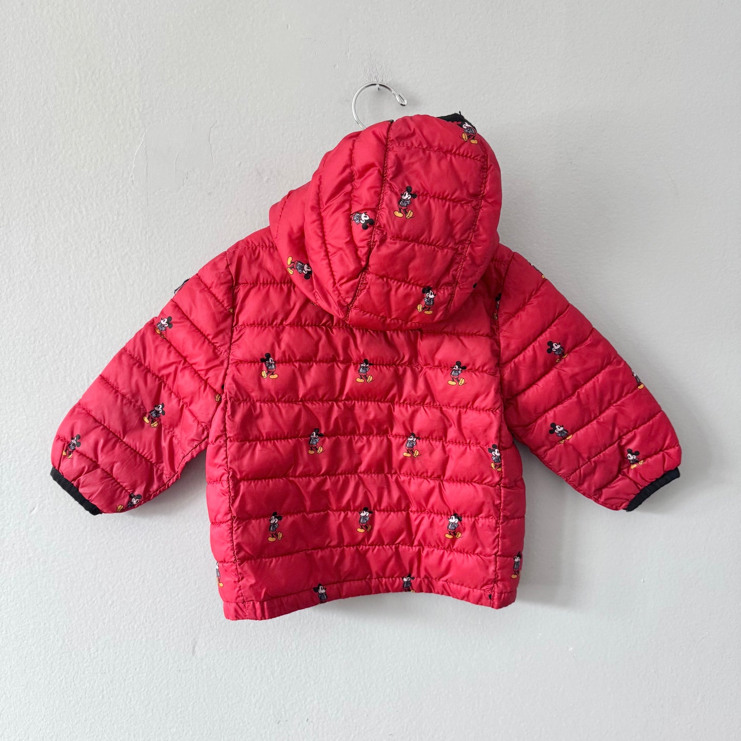 Gap / Red x Mickey puffer / 18-24M - 2 available