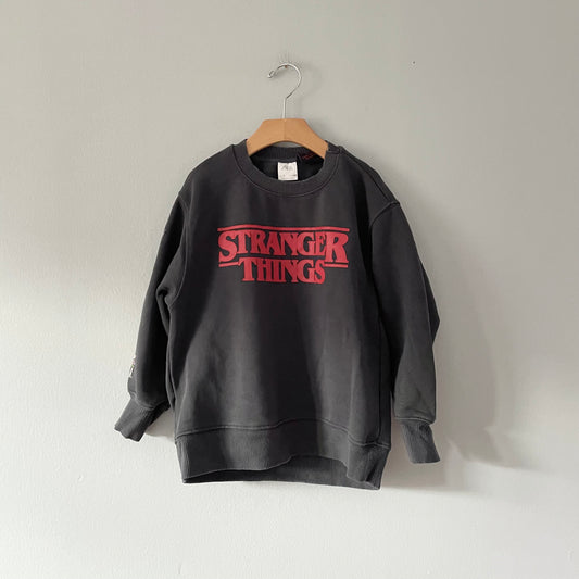 Zara / stranger things sweatshirt / 7Y