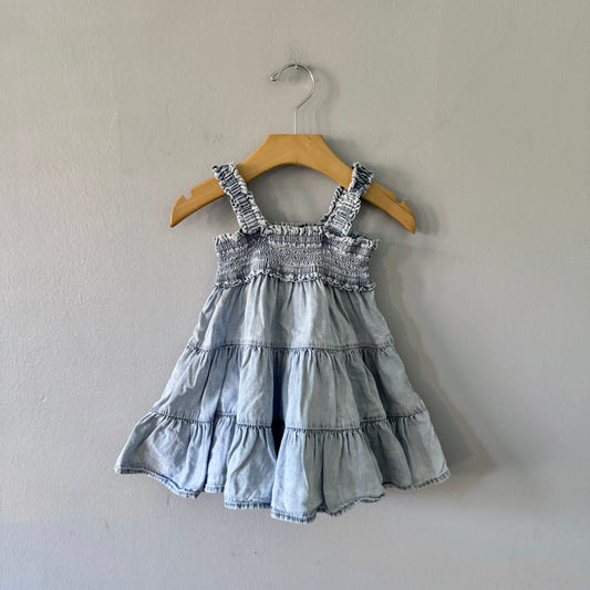 Gap /  Chambray cami dress / 12-18M