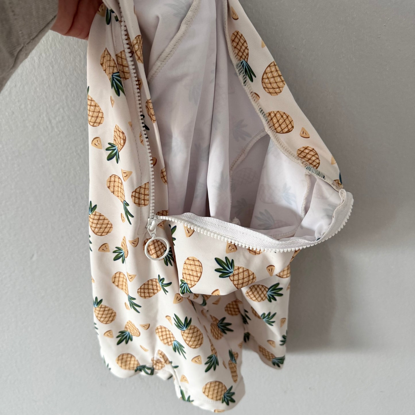 Tie-dye / Maillot de bain ananas / 0-3 mois