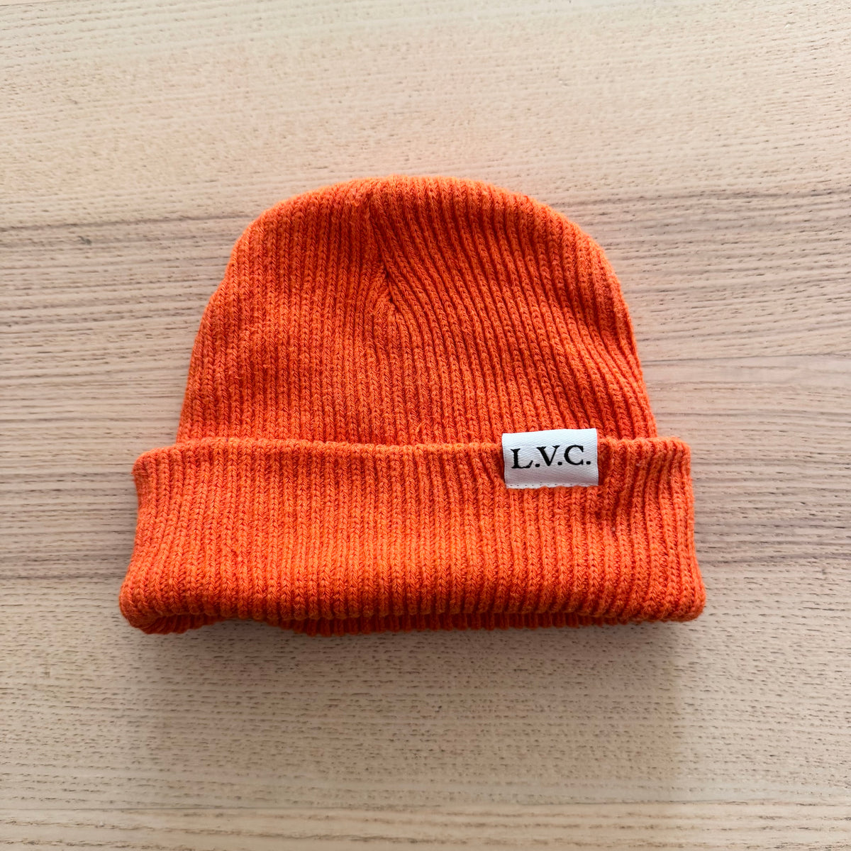 L.V.C / Orange beanie / 2-3Y