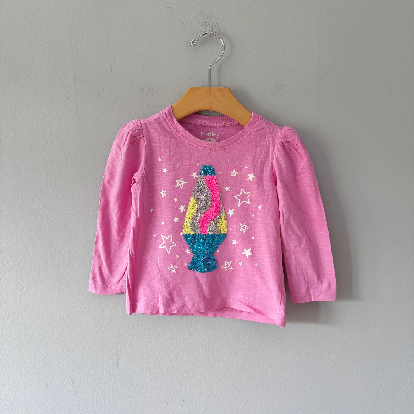 Hatley / Pink long sleeve / 3Y