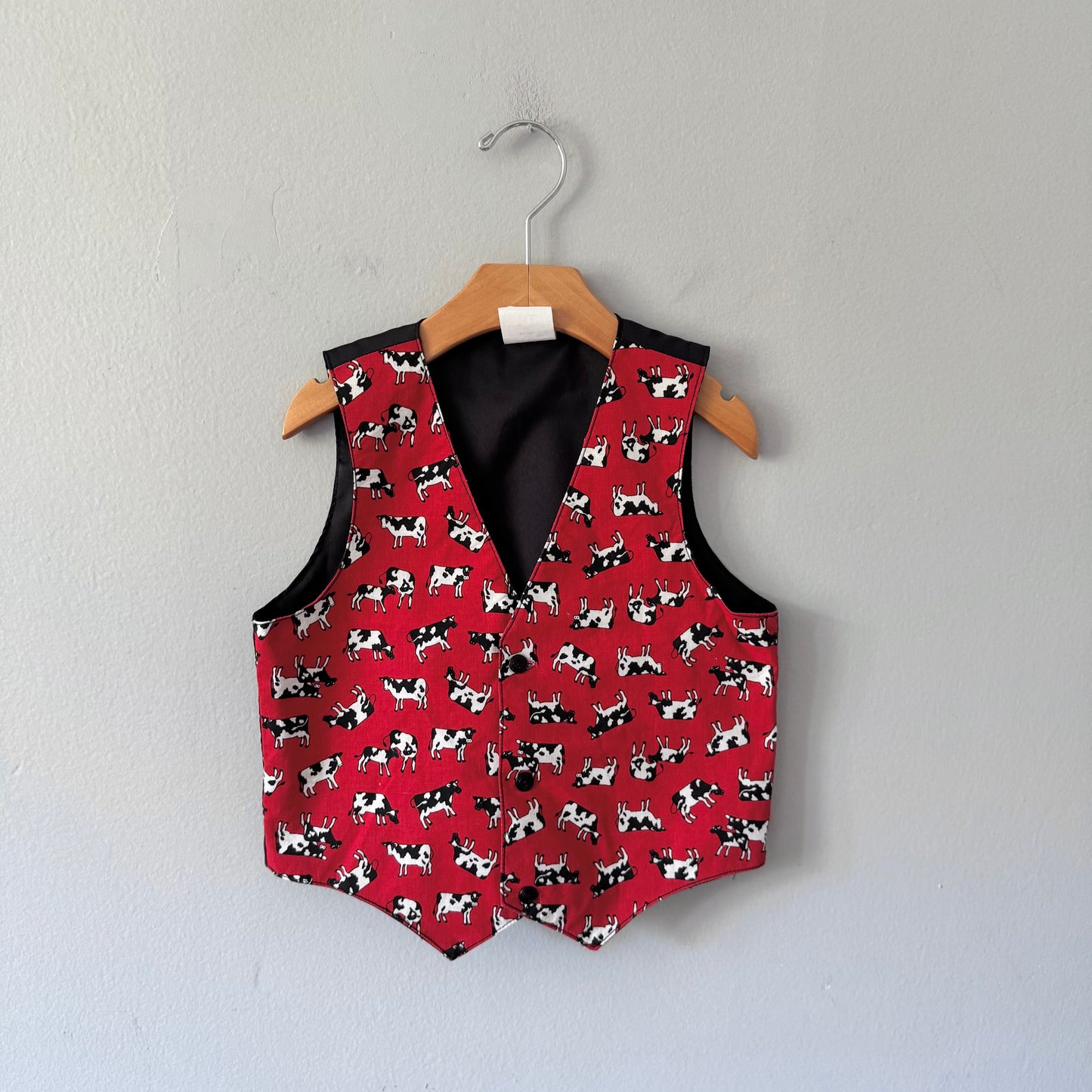 Vintage / Cow vest / 3X