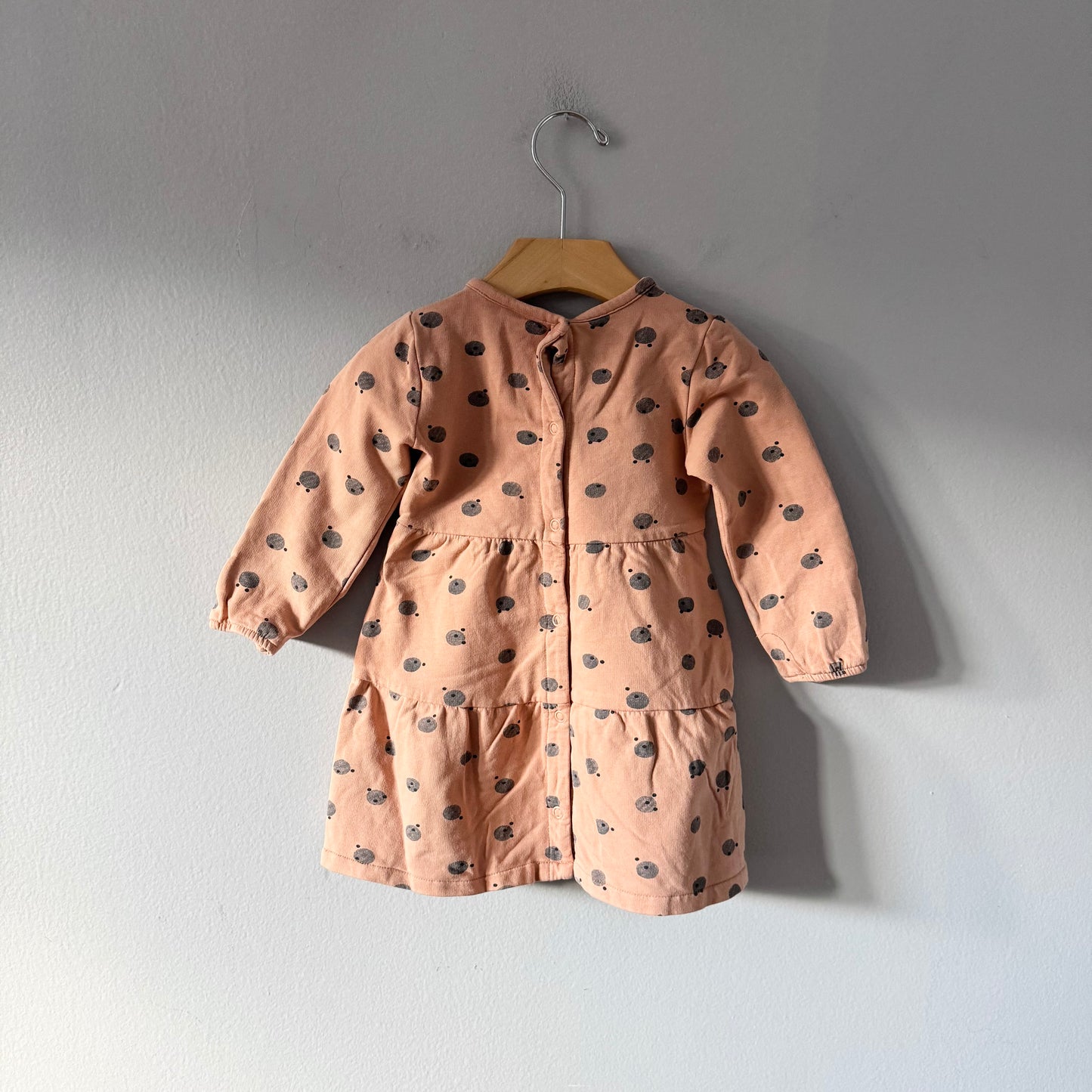 Feetje / Orange long sleeve dress / 12M(80)