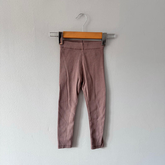 Zara / Brown leggings / 4Y