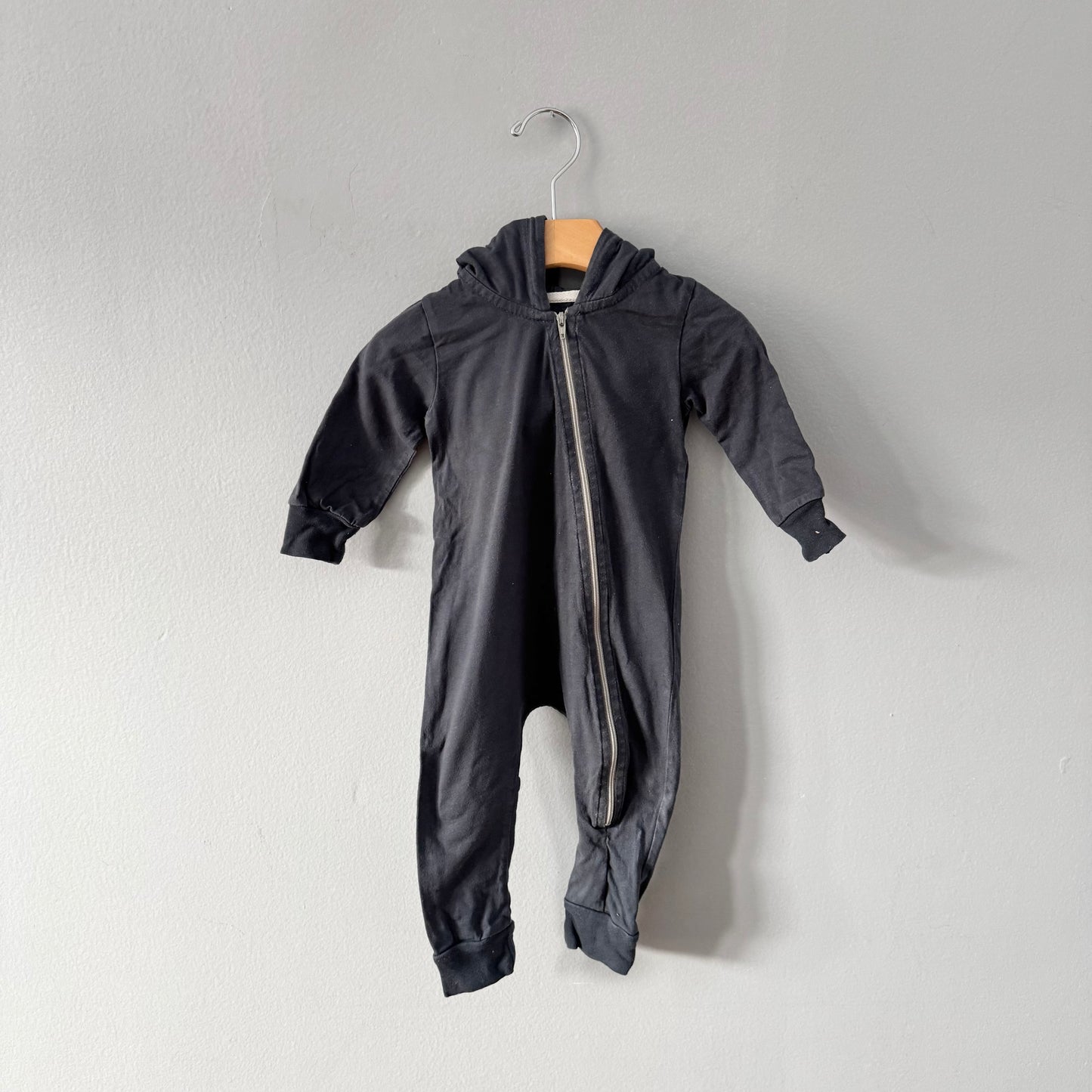 Mini mioche / Combishort motard gris / 3-6M