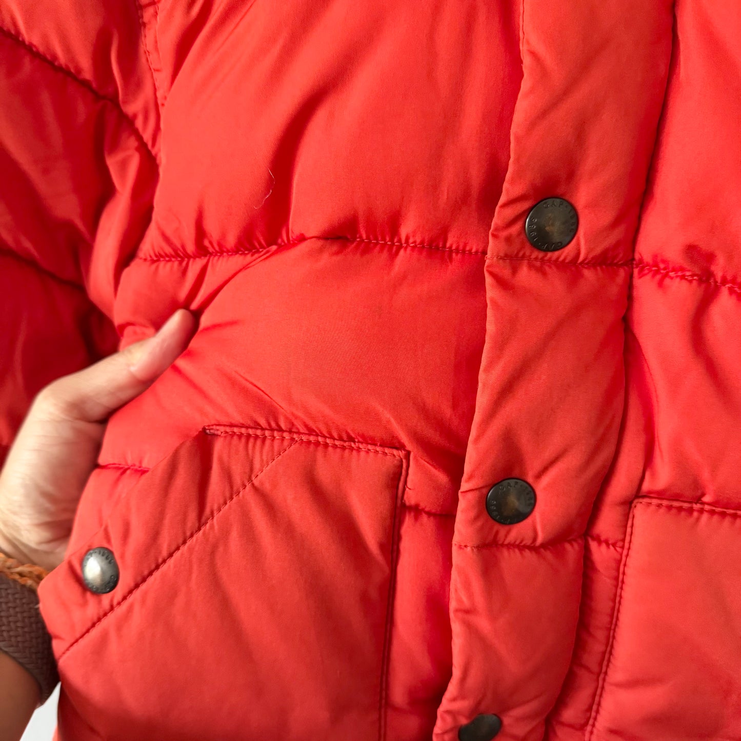 Gap	/ Orange red winter jacket / 3Y