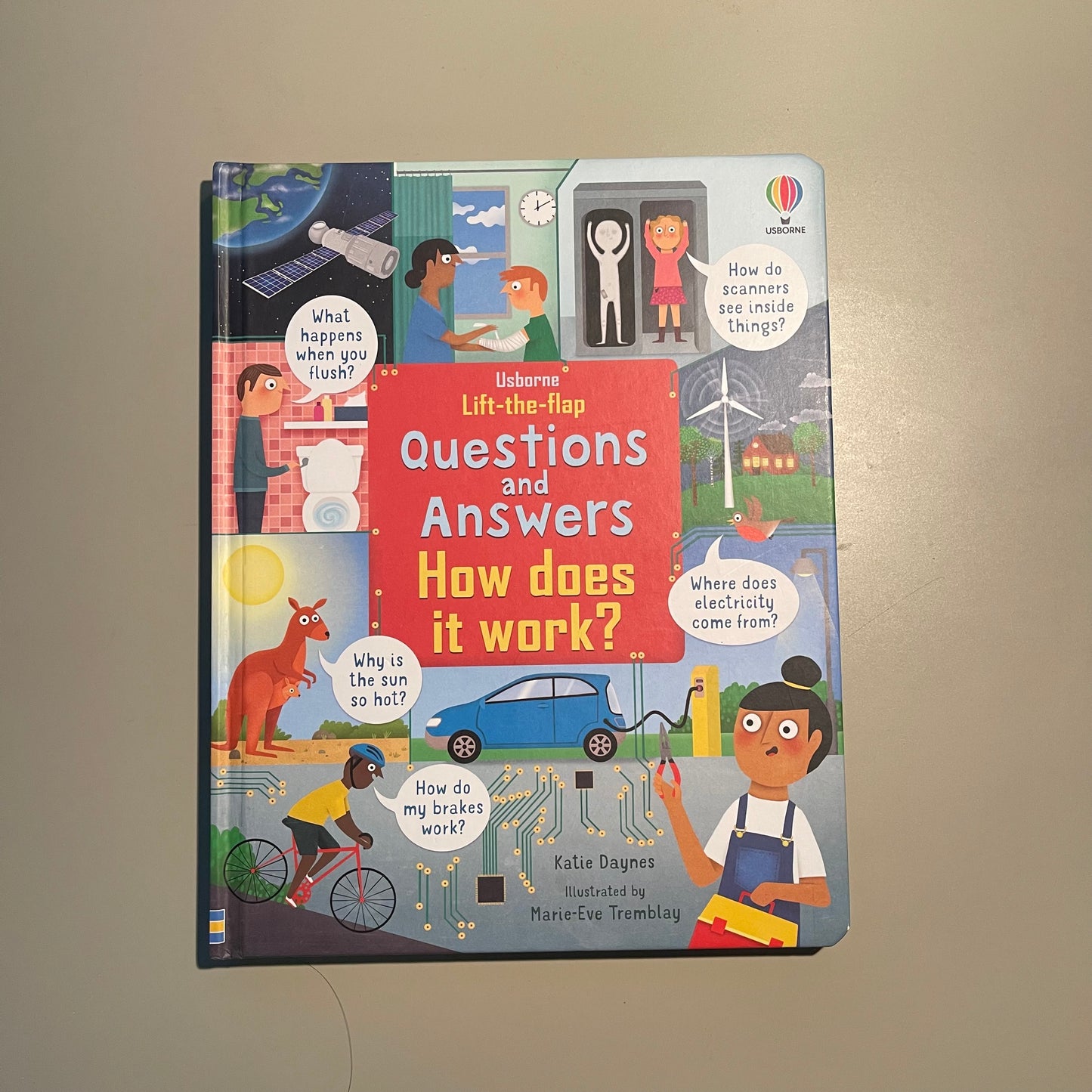 Usborne Lift-the-Flap - Questions and Answers How does it Work?