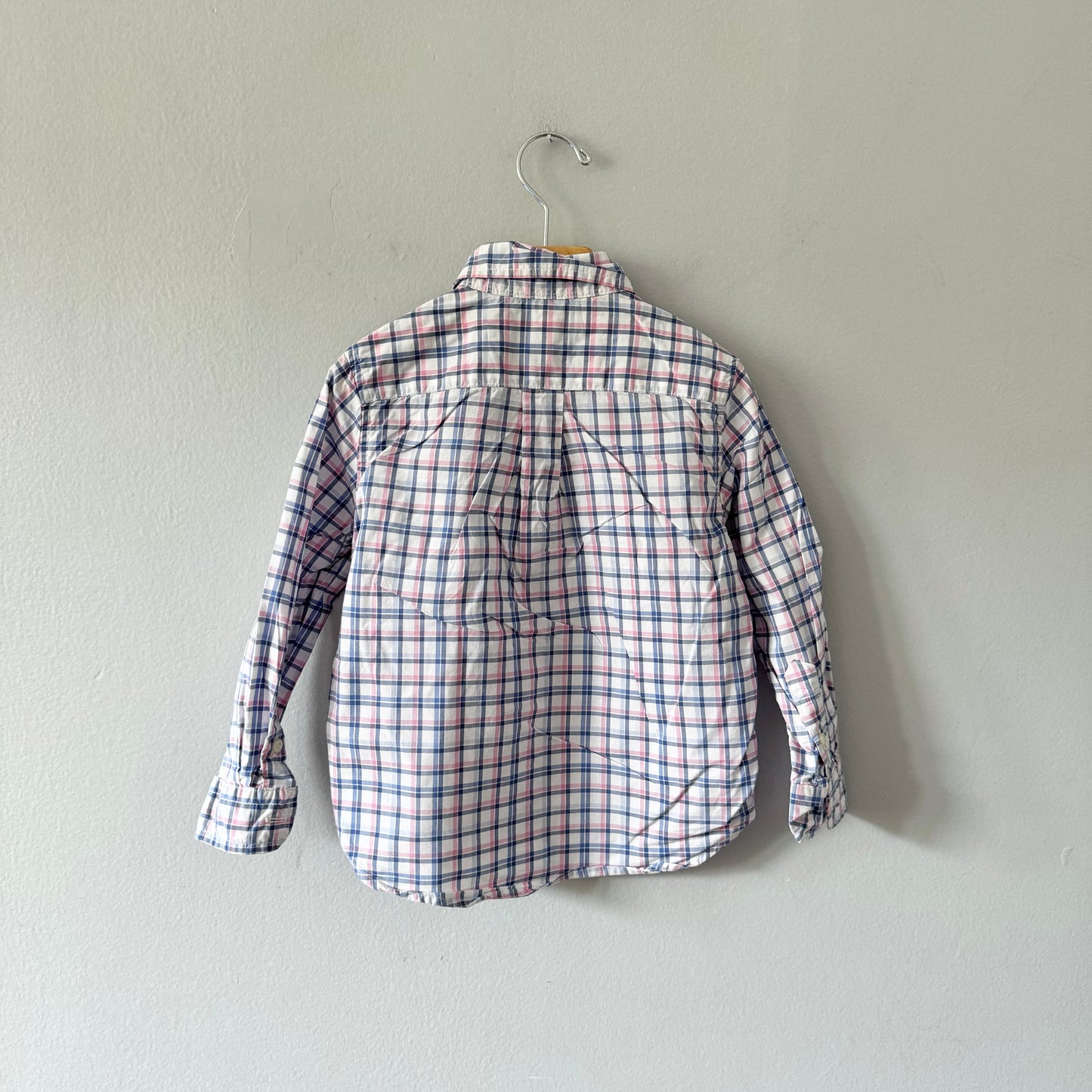 Polo / Plaid dress shirt / 4T