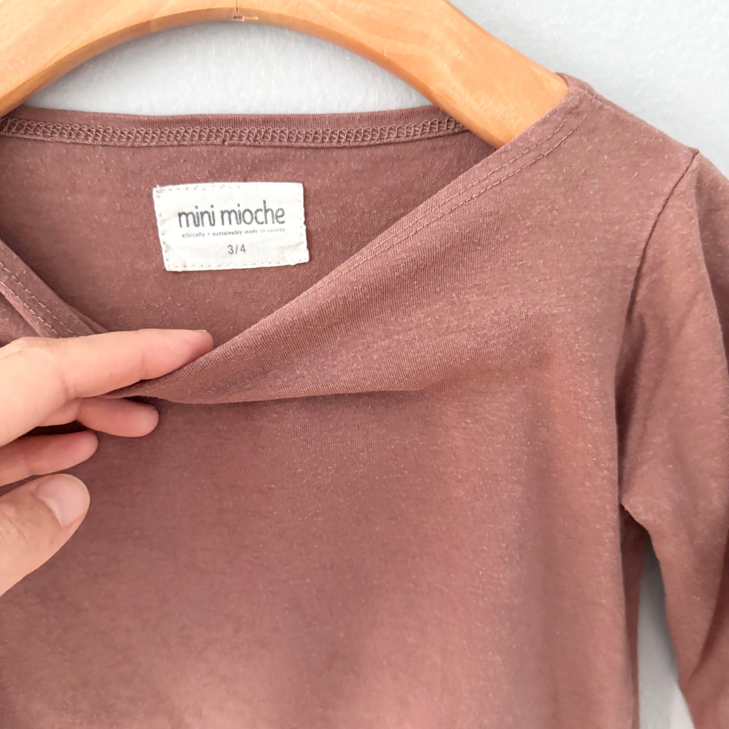 Mini mioche / Brown A line dress / 3-4Y