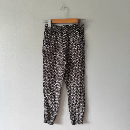 Okaidi / Black viscose pants / 7-8Y