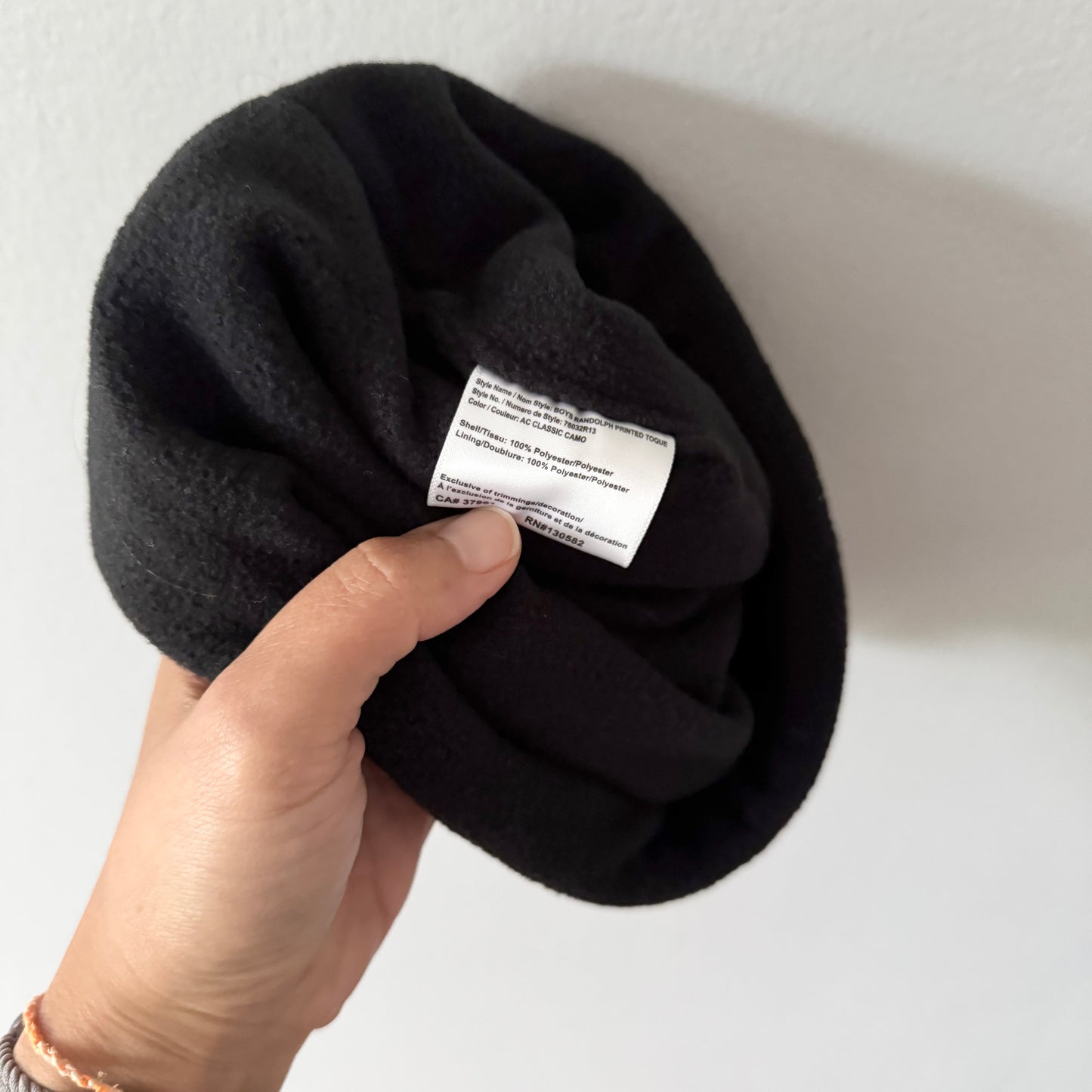 Rip Zone	/ Fleece beanie / 3-6Y - New with tag