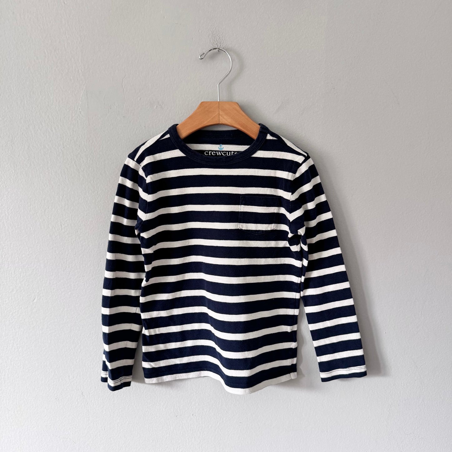 Crewcuts / Stripe long sleeve top / XS(6Y)