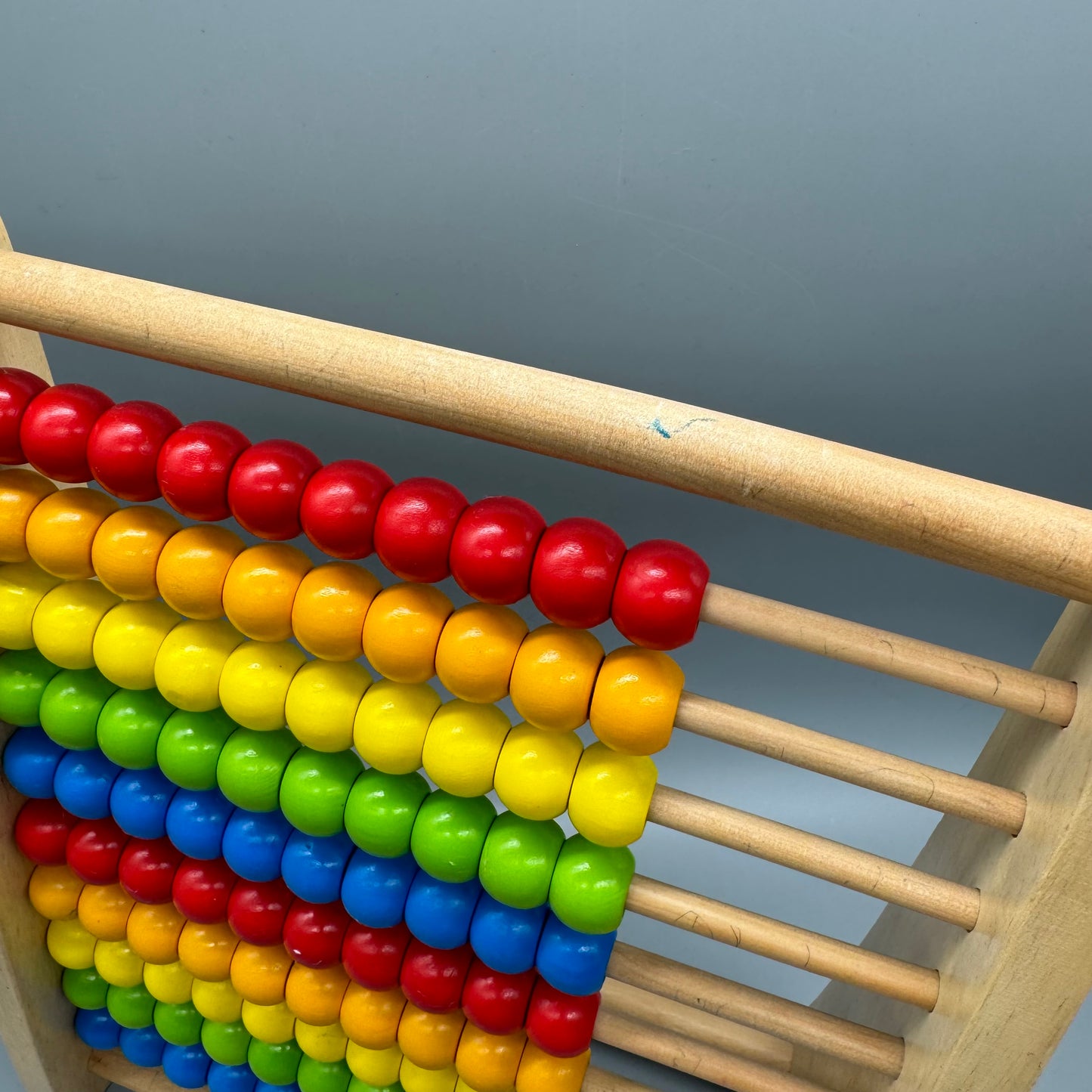 Hape / Rainbow Wooden Counting Bead Abacus