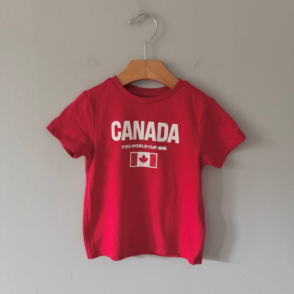 Fifa World Cup / Red Canada T-shirt / 3T