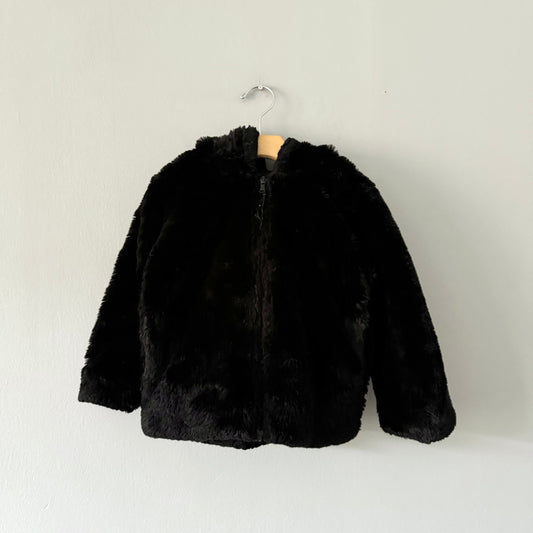 Pancoat	/ Black sherpa jacket / 3Y