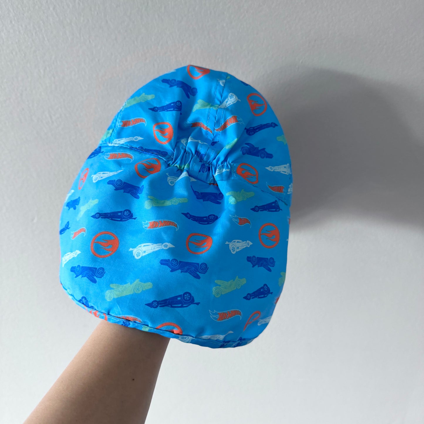 Hotwheels / Chapeau d'été bleu / 2-3T