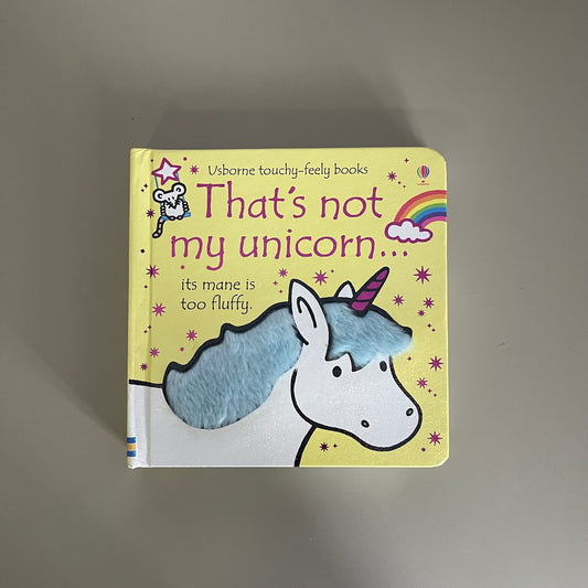 Ursborne touchy-feely books - That's not my unicorn