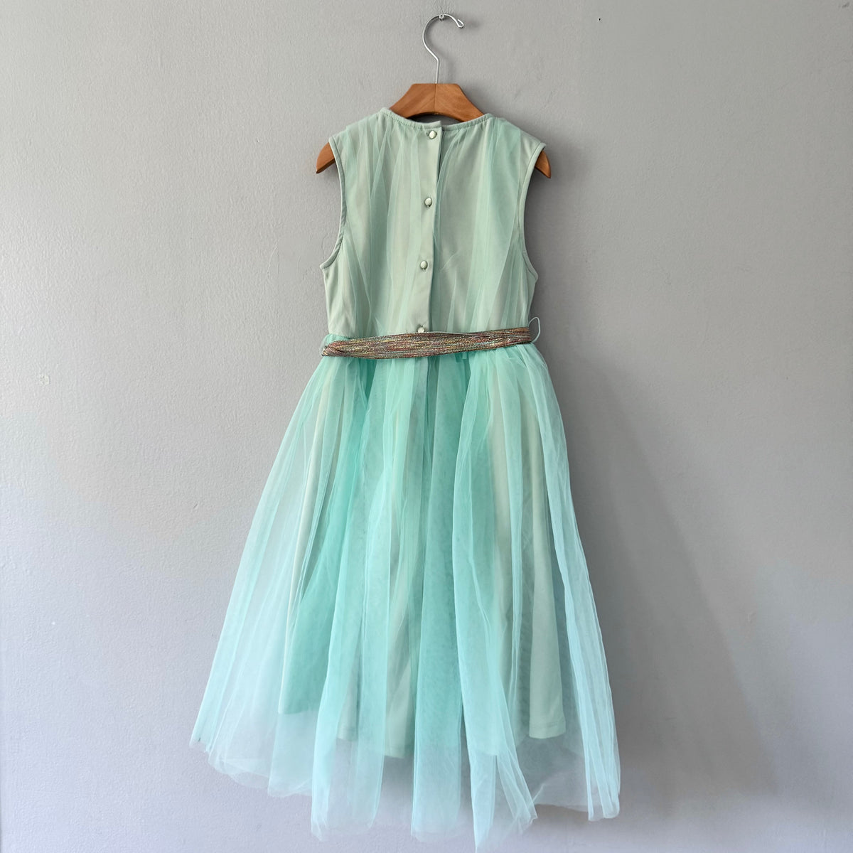 Next / Mint green dress / 8Y