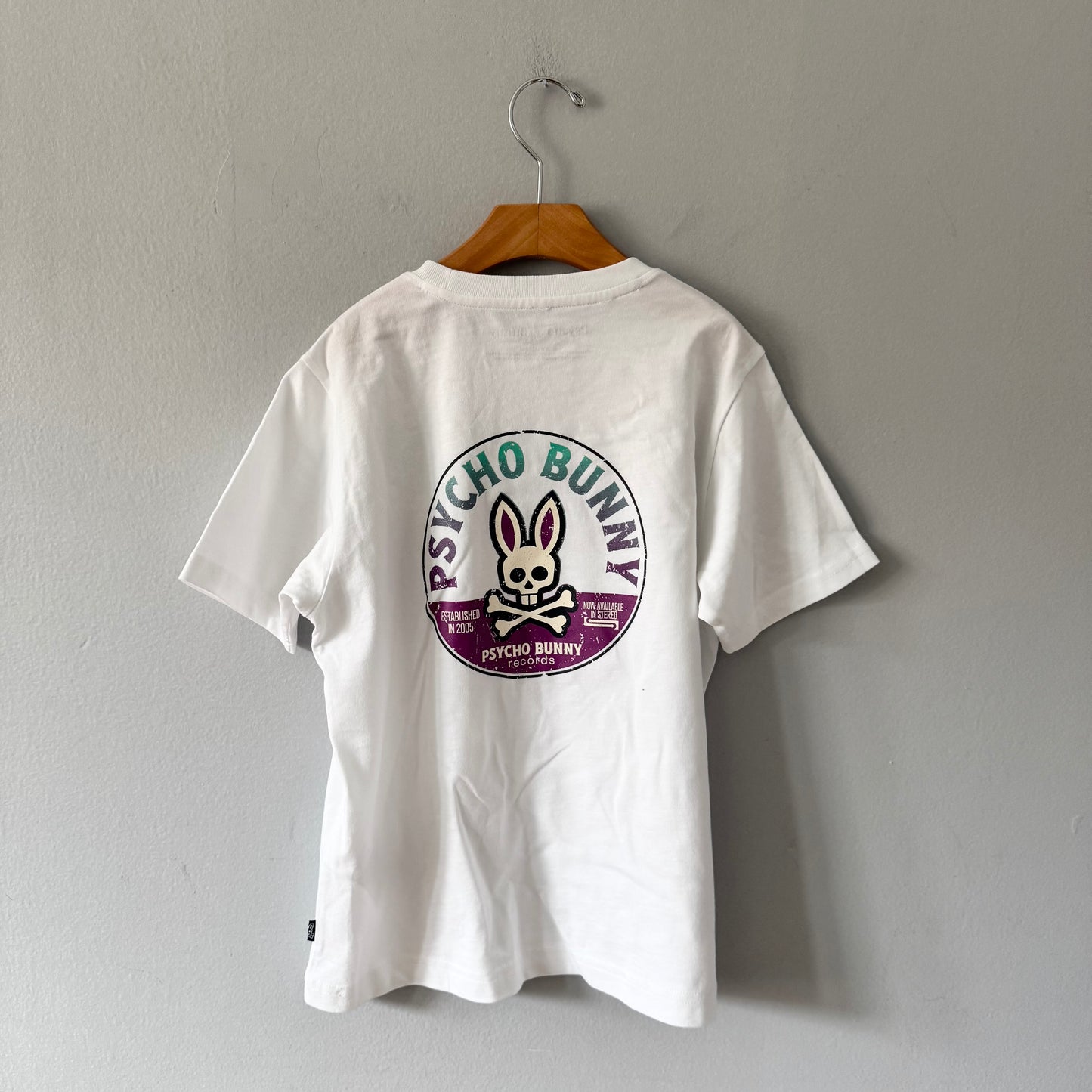 Phycho Bunny / White T-shirt / 10-12Y - New with tag